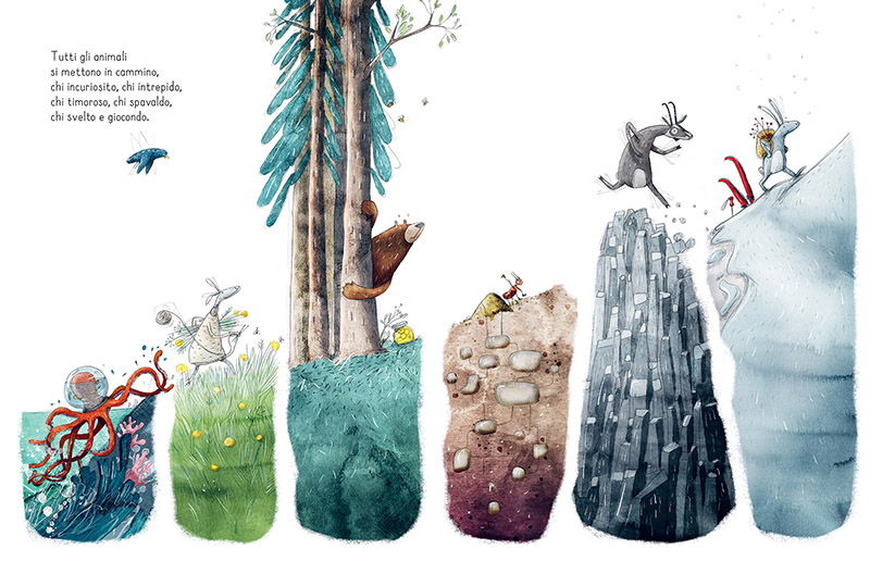 Glifo Edizioni La montagna Interno